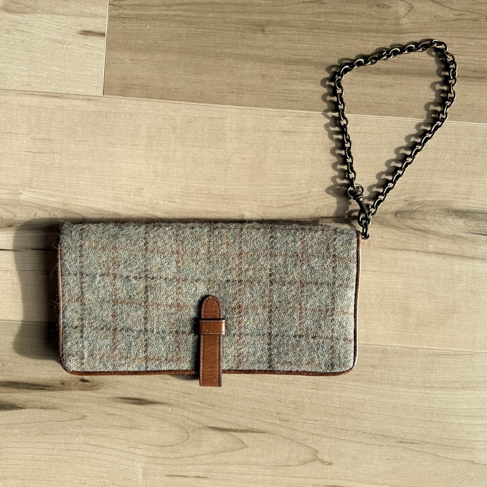 Ralph Lauren Rugby Wool Clutch